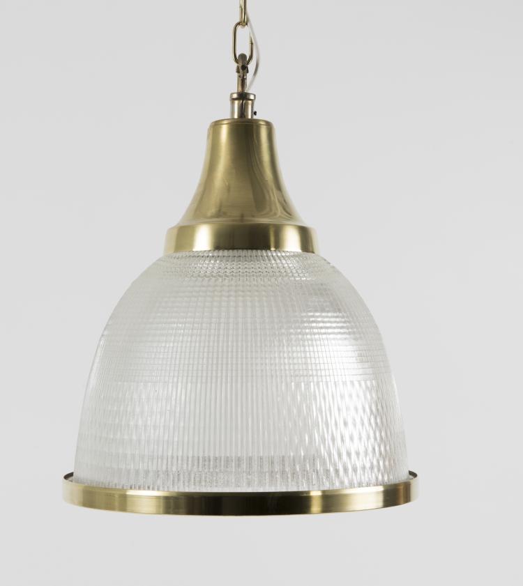 Bild 1 zu Objekt, Two ceiling lights, 1950s, Holophane, Paris, 133B 314