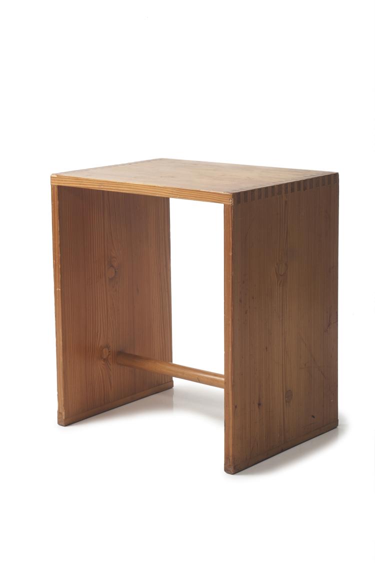 Hauptbild zu Objekt, 'Ulm' stool, 1953, Max Bill, Hochschule f&uuml;r Gestaltung, Ulm (HFG); Hildinger Paul, 133A 71