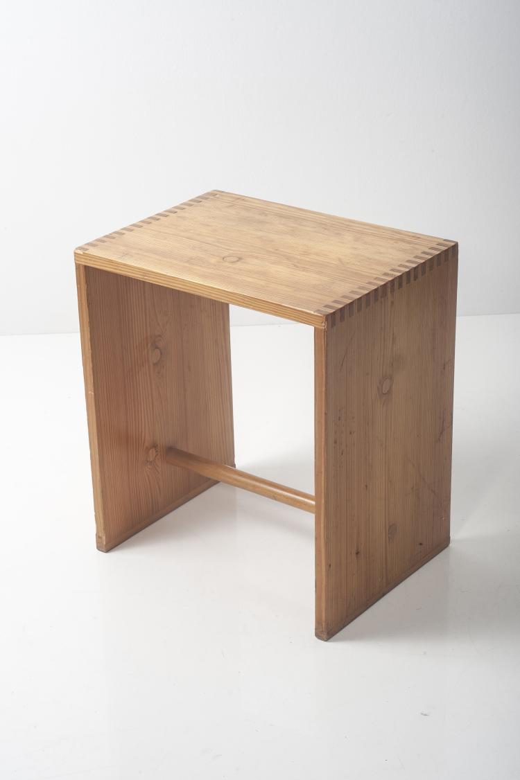 Bild 1 zu Objekt, 'Ulm' stool, 1953, Max Bill, Hochschule f&uuml;r Gestaltung, Ulm (HFG); Hildinger Paul, 133A 71