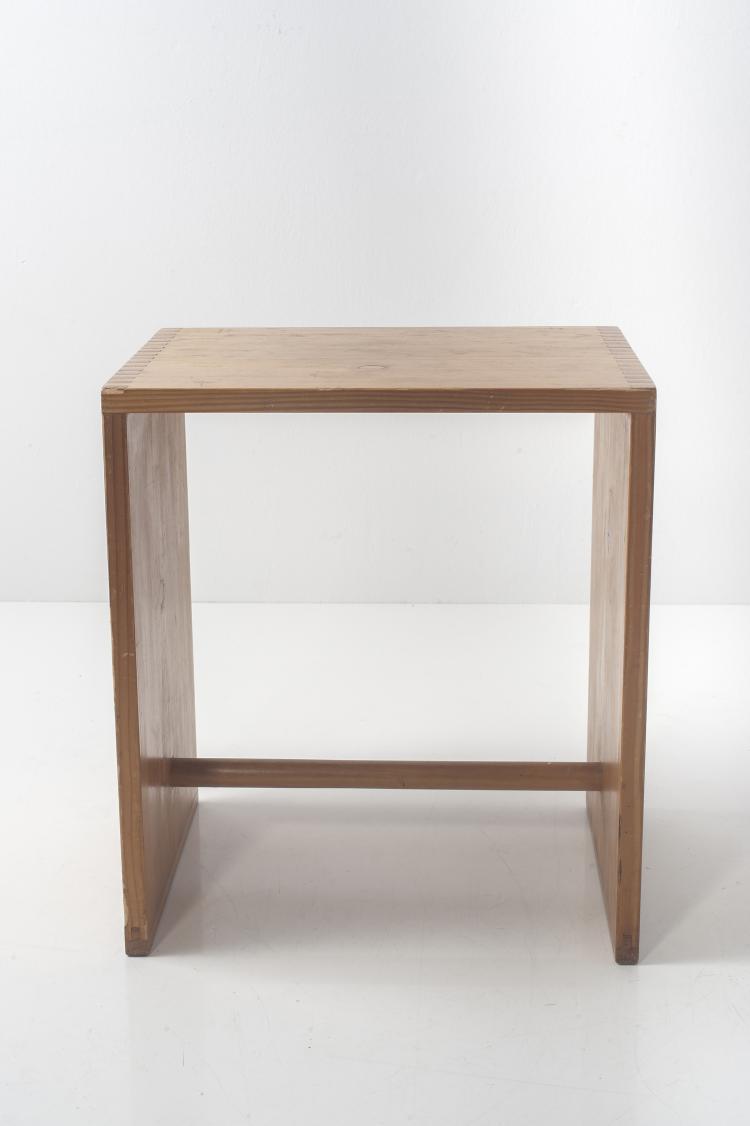 Bild 2 zu Objekt, 'Ulm' stool, 1953, Max Bill, Hochschule f&uuml;r Gestaltung, Ulm (HFG); Hildinger Paul, 133A 71
