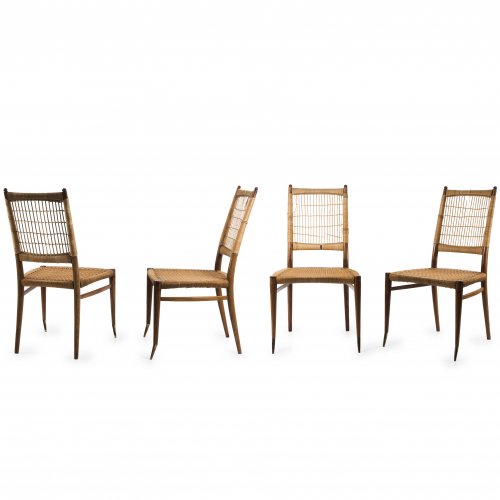 Four chairs, c1950