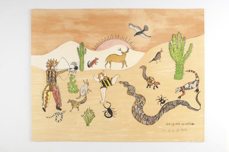 Bild 1 zu Objekt, 'Arizona Wild Life' und 'I dreamt I was in Arizona', 1978, 132A 76