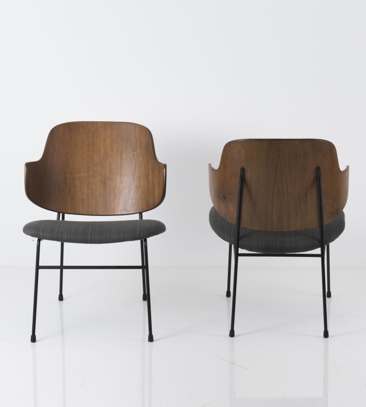 Bild 2 zu Objekt, Two armchairs, 1950s, Christensen & Larsen, D&auml;nemark, 134B 350