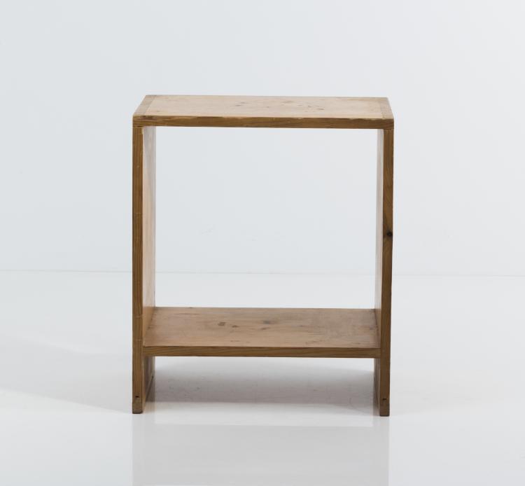 Hauptbild zu Objekt, Ulmer Hocker, Variante mit Fu&szlig;teil, um 1955, Max Bill, Hochschule f&uuml;r Gestaltung (HFG), Ulm, 133A 107