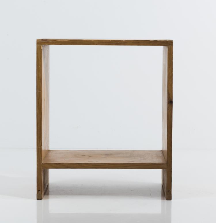 Bild 1 zu Objekt, Ulmer Hocker, Variante mit Fu&szlig;teil, um 1955, Max Bill, Hochschule f&uuml;r Gestaltung (HFG), Ulm, 133A 107