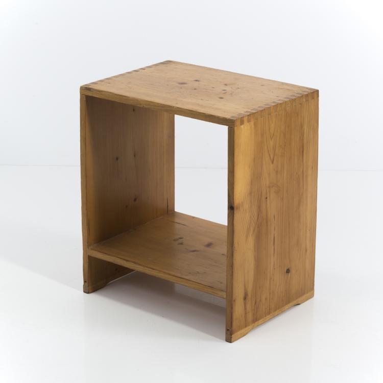 Bild 2 zu Objekt, Ulmer Hocker, Variante mit Fu&szlig;teil, um 1955, Max Bill, Hochschule f&uuml;r Gestaltung (HFG), Ulm, 133A 107