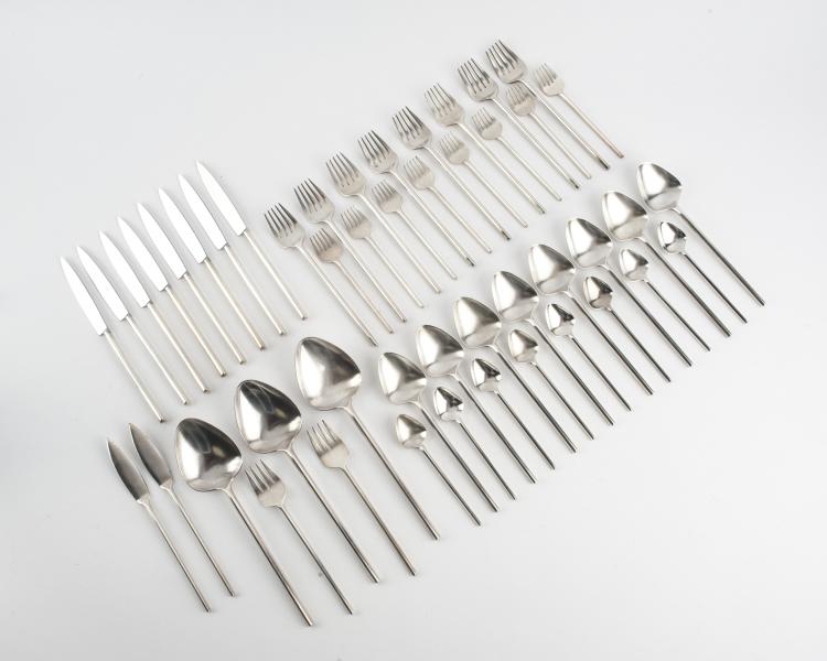 Bild 1 zu Objekt, '40' - 'Triangel' flatware, 1990s, Ljubisa Misic, Pott, Carl Hugo, Solingen, 133B 245