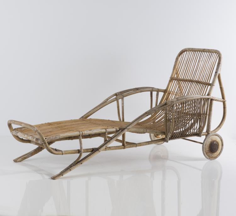 Bild 4 zu Objekt, Lawn chair, 1930s, &Ouml;rebro Korgm&ouml;belfabrik, &Ouml;rebro, 133B 207