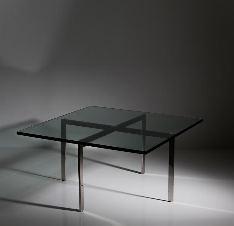 Bild 3 zu Objekt, Two 'Tugendhat' tables, 1929/30, Ludwig Mies van der Rohe, Knoll International, New York, 133A 13
