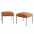 Two 'All Round Square' stools, 1952