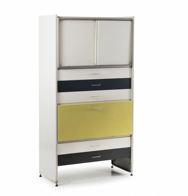 Hauptbild zu Objekt, Cabinet, c1955, Wim Rietveld, Gispen, W. H., Rotterdam, 133B 387