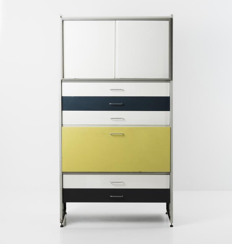 Bild 2 zu Objekt, Cabinet, c1955, Wim Rietveld, Gispen, W. H., Rotterdam, 133B 387