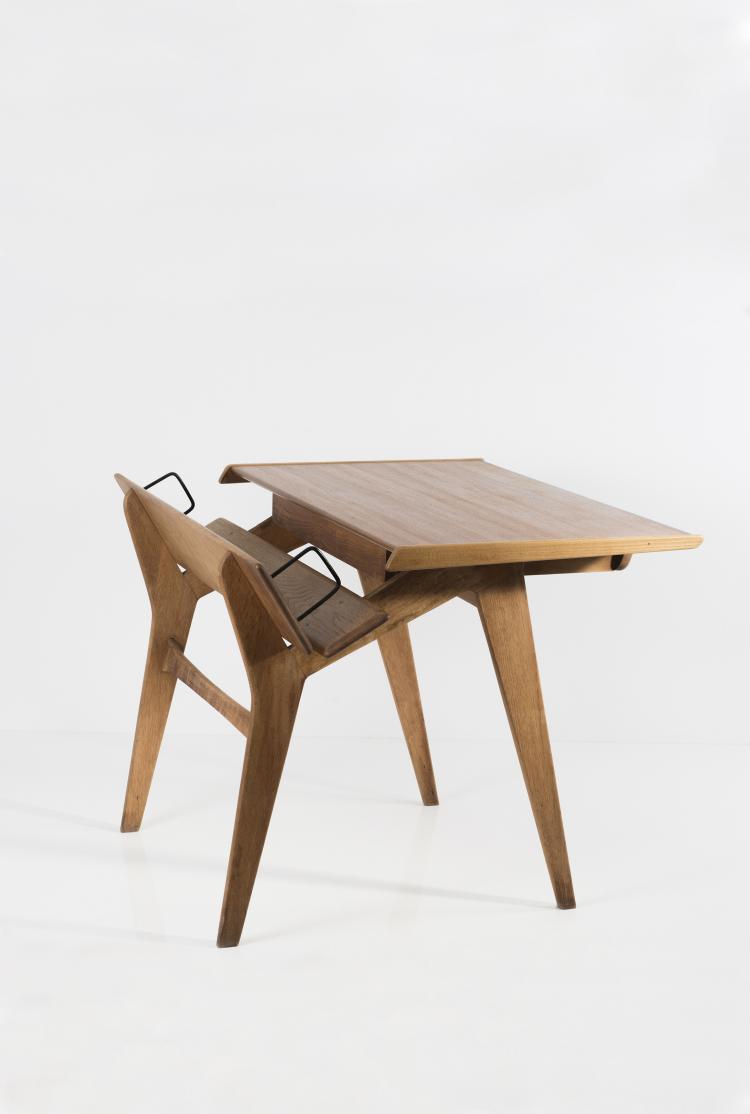 Hauptbild zu Objekt, Writing desk, 1950s, W&ouml;rrlein Werkst&auml;tten, Ansbach, 133A 101