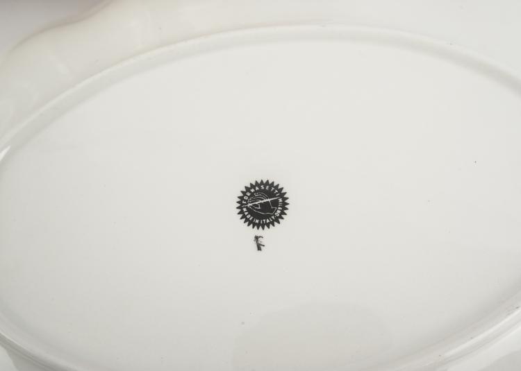 Bild 2 zu Objekt, 'Zucca' bowl with lid and saucer, 1960s, Piero Fornasetti, Fornasetti, Mailand, 133B 574