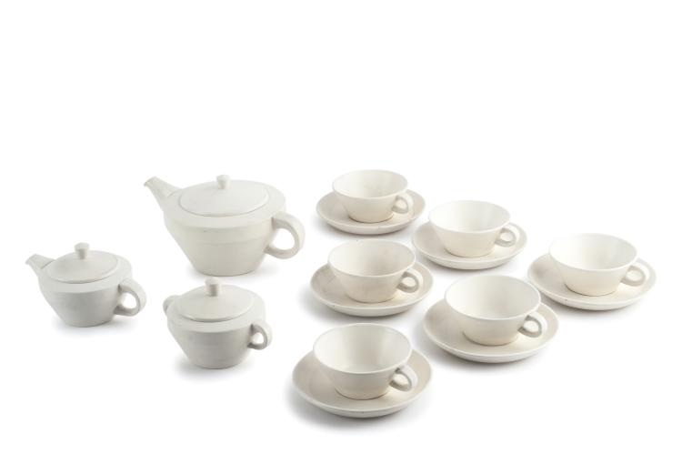 Hauptbild zu Objekt, Teaset, c1930, Cris Agterberg, W&auml;chtersbach, Schlierbach, 133B 260