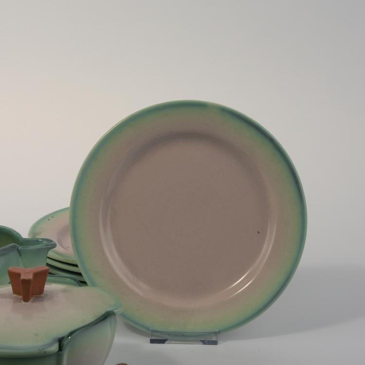 Bild 3 zu Objekt, Teeservice 'Fiuma', um 1928, Schramberger Majolikafabrik, 133A 25