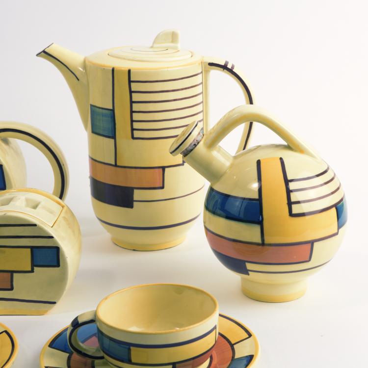 Bild 1 zu Objekt, Kaffee- und Teeservice, um 1928, Schramberg Majolikafabrik, 133A 9