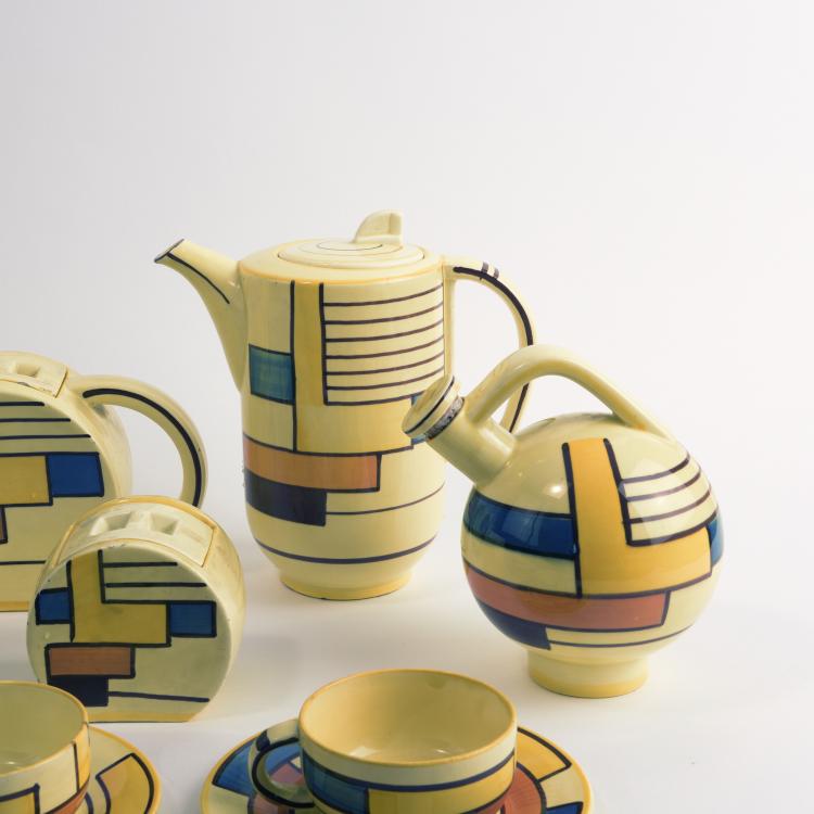 Bild 2 zu Objekt, Kaffee- und Teeservice, um 1928, Schramberg Majolikafabrik, 133A 9