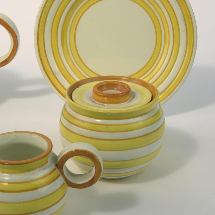 Bild 2 zu Objekt, Teeservice, um 1928, Schramberg, Majolikafabrik, 133A 2