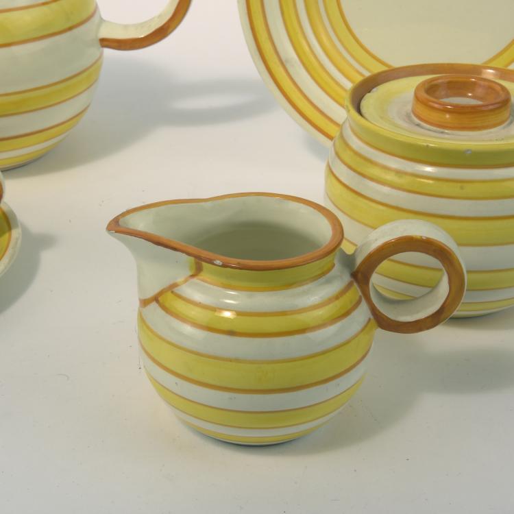 Bild 3 zu Objekt, Teeservice, um 1928, Schramberg, Majolikafabrik, 133A 2