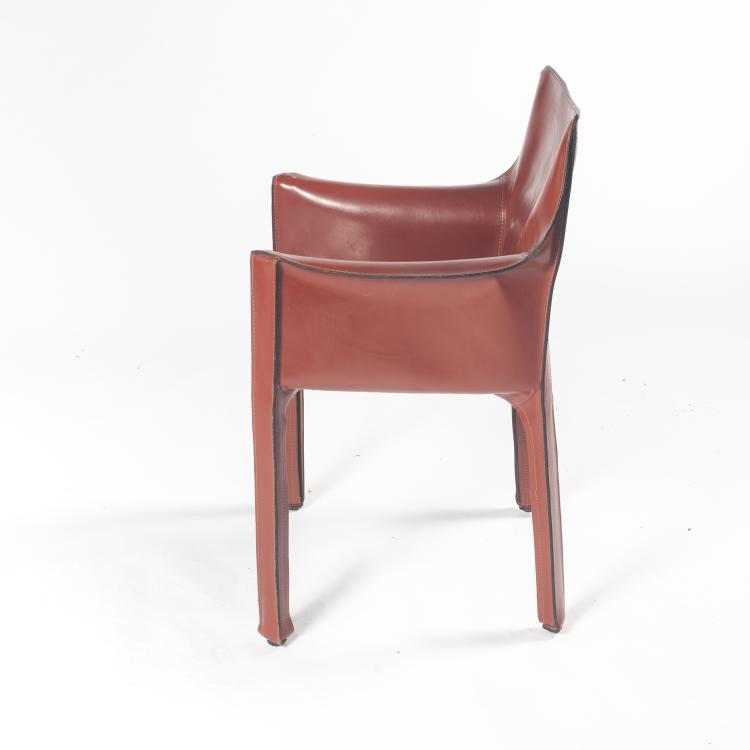 Bild 3 zu Objekt, Five 'CAB 413' armchairs, 1979, Mario Bellini, Cassina, Mailand, 133B 558