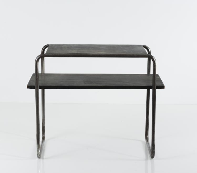 Bild 1 zu Objekt, 'B 12' side table, 1928, Marcel Breuer, Thonet, Frankenberg (zugeschrieben), 133A 6