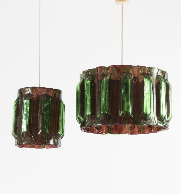 Bild 7 zu Objekt, Two ceiling lights, 1970s, Italien, 133B 537