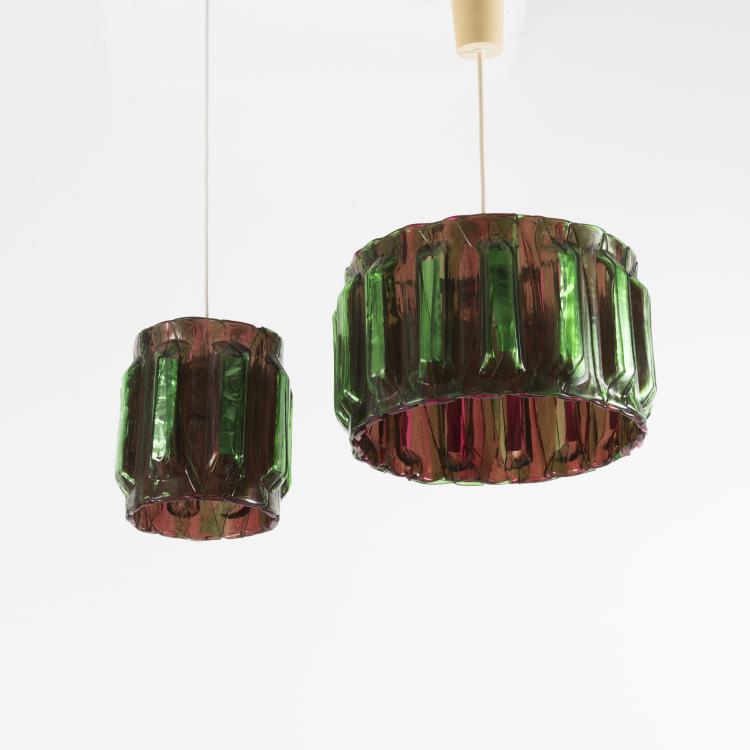 Bild 8 zu Objekt, Two ceiling lights, 1970s, Italien, 133B 537