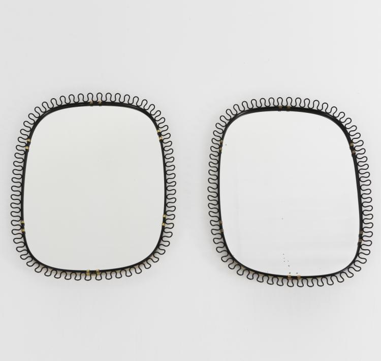 Bild 1 zu Objekt, Two mirrors, 1940/50s, Josef Frank, Svenskt Tenn, Stockholm (zugeschrieben), 133B 224