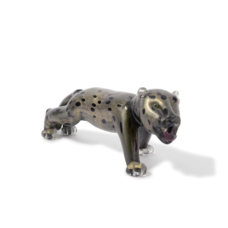 Hauptbild zu Objekt, Panther, 1950, Barbini, Alfredo, Murano, 134C 701