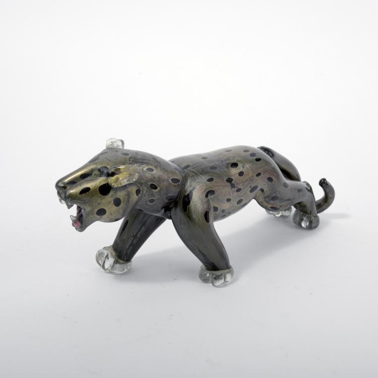Bild 1 zu Objekt, Panther, 1950, Barbini, Alfredo, Murano, 134C 701