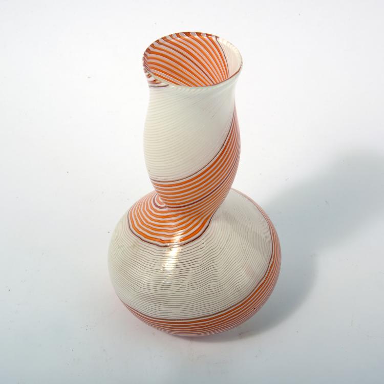Bild 1 zu Objekt, 'Mezza filigrana' vase, c1954, Dino Martens, Toso, Aureliano, Murano, 134C 670