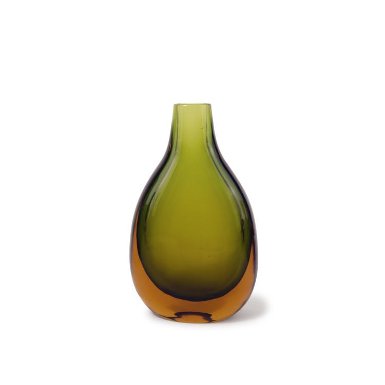 Hauptbild zu Objekt, 'Sommerso' vase, c1960, Flavio Poli, Seguso Vetri d'Arte, Murano, 134C 691