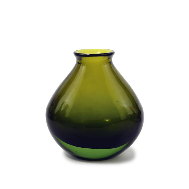 Hauptbild zu Objekt, 'Sommerso' vase, 1961, Flavio Poli, Seguso Vetri d'Arte, Murano, 134C 694