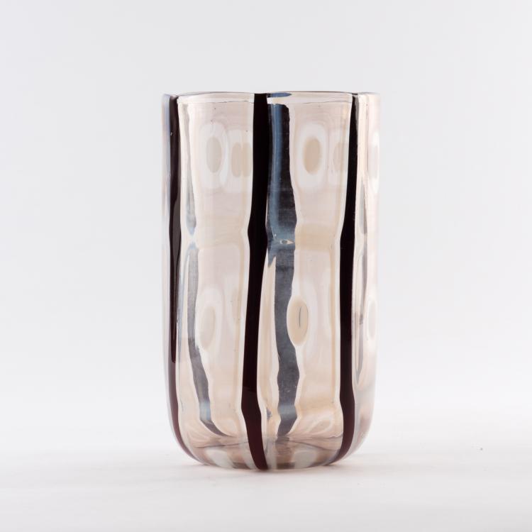 Bild 1 zu Objekt, Unicum 'Dorico' vase, 1960, Ercole Barovier, Barovier & Toso, Murano, 134C 659