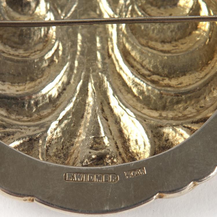 Bild 1 zu Objekt, Brooch, 1920s, Widmer, Fritz, Aarau, 135 495
