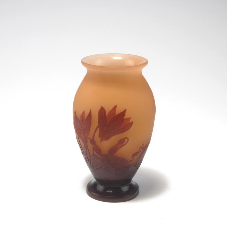 Bild 1 zu Objekt, Vase 'Cyclamens', 1906-14, Gall&eacute;, Emile, Nancy, 135 129