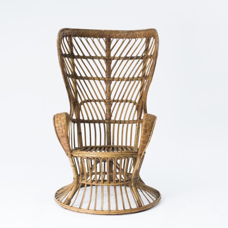 Bild 2 zu Objekt, Wickerchair, c1950, Gio Ponti, Vittorio Bonacina & C., Como., 133B 305