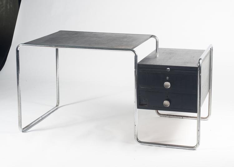 Hauptbild zu Objekt, 'B 65' writing desk, 1929/30, Marcel Breuer, Thonet, Frankenberg, 133A 29