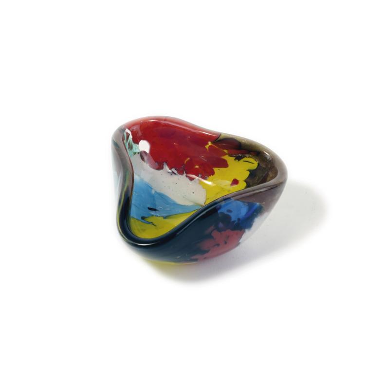 Hauptbild zu Objekt, Small 'Oriente' bowl, c1955, Dino Martens, Toso, Aureliano, Murano, 134C 672