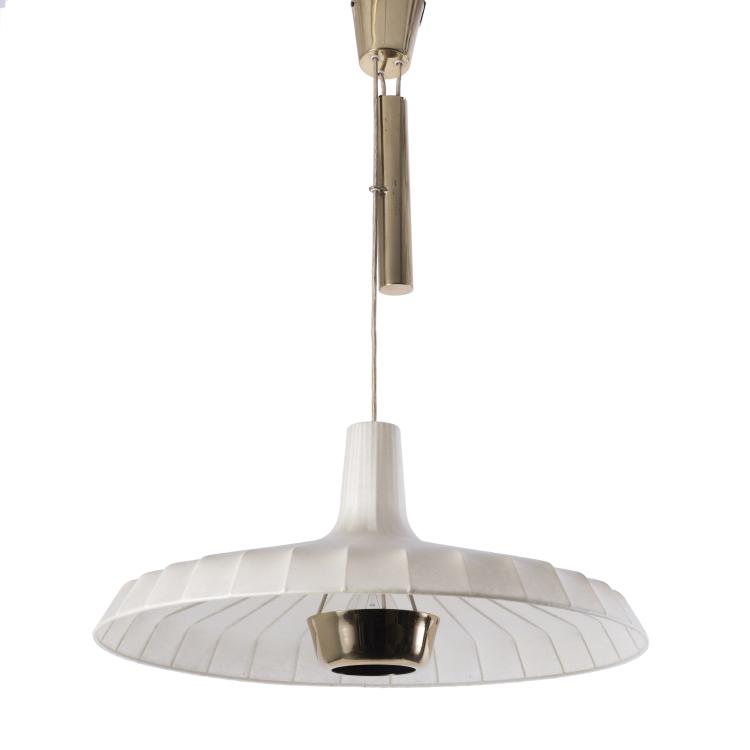 Hauptbild zu Objekt, Ceiling light, 1950s, Vereinigte Werkst&auml;tten, M&uuml;nchen (zugeschrieben), 133B 328