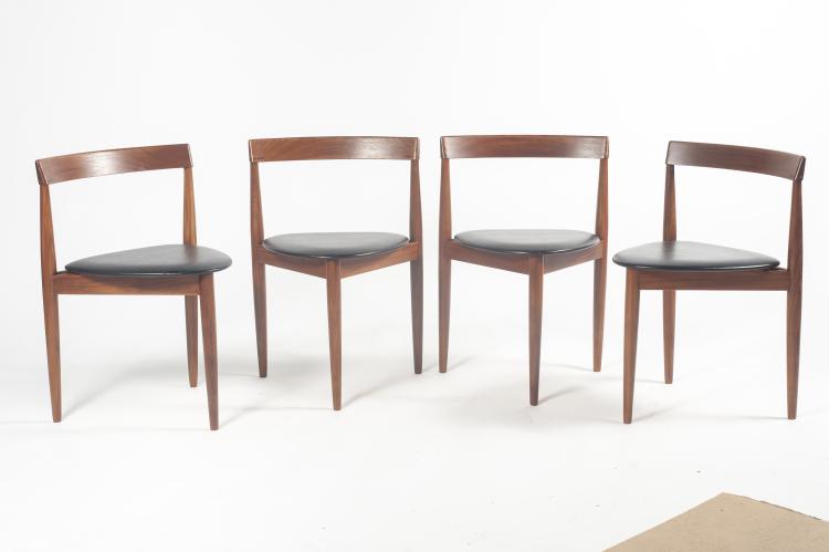 Bild 4 zu Objekt, Table and four chairs, 1962, Hans Olsen, Frem R&oslash;jle M&oslash;belfabrik, 133B 470
