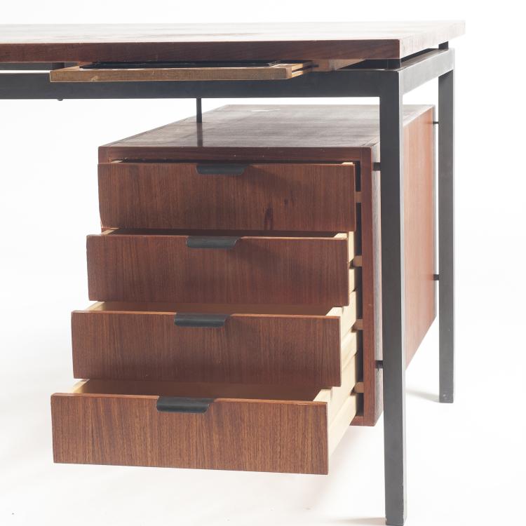 Bild 3 zu Objekt, Schreibtisch 'SET', 1963/64 , Herbert Hirche, Holz&auml;pfel, Christian, Ebhausen, 133A 78