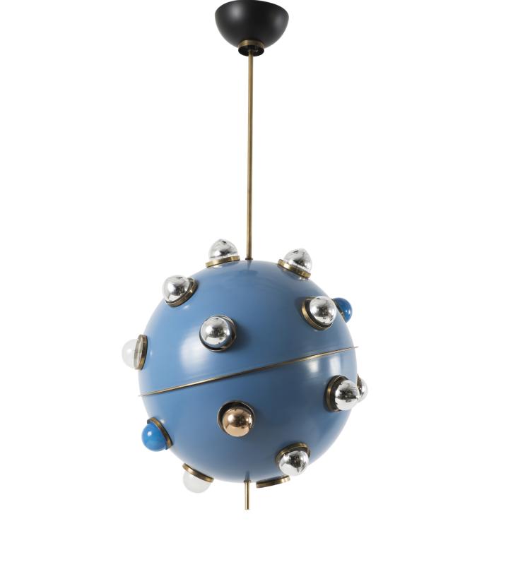 Hauptbild zu Objekt, '551' ceiling light, 1958, Oscar Torlasco, Lumi, Rom, 133B 413