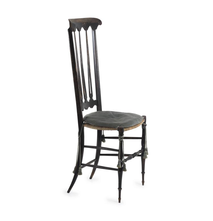 Hauptbild zu Objekt, 'Chiavari' chair, 1950s, Chiavari, Italien, 133B 311