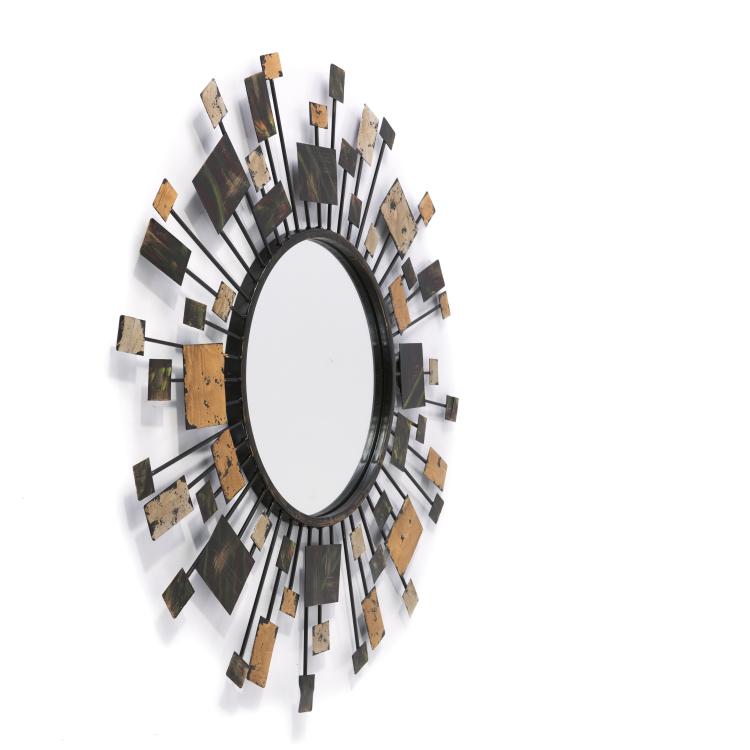 Hauptbild zu Objekt, Mirror, 1970s, Curtis Jer&eacute;, Curtis Jere, USA (zugeschrieben), 133B 548