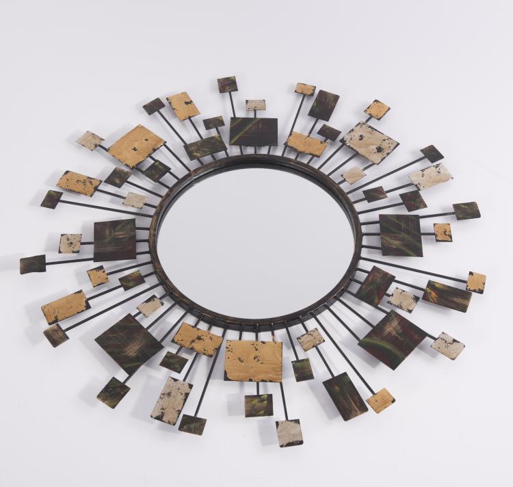 Bild 1 zu Objekt, Mirror, 1970s, Curtis Jer&eacute;, Curtis Jere, USA (zugeschrieben), 133B 548