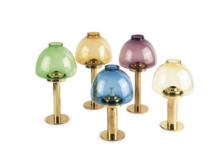 Hauptbild zu Objekt, Five lanterns, 1960s, Hans-Agne Jakobsson, Jakobsson, Hans-Agne, Markaryd, 133B 250