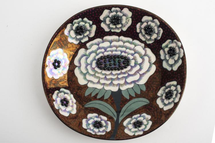 Bild 2 zu Objekt, 'Fiori' plate, 1983, Birger Kaipiainen, Arabia, Helsinki, 133B 269
