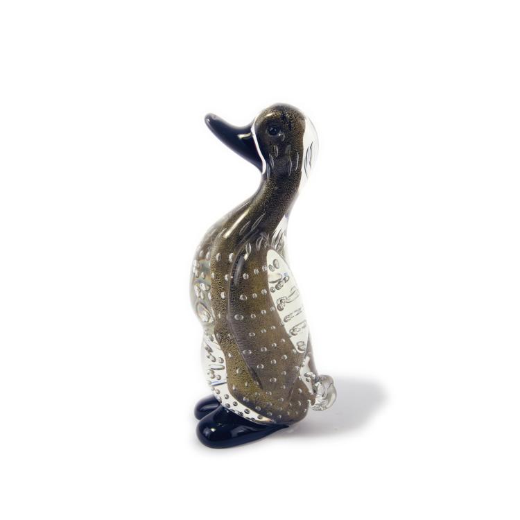 Hauptbild zu Objekt, Duck, c1940, Flavio Poli, Seguso Vetri d'Arte, Murano, 134C 685